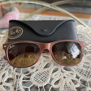 Ray-Ban New Wayfarer Sunglasses in Matte Chocolate